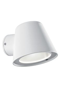 Ideal lux GAS AP1 Bianco - настенный уличный светильник