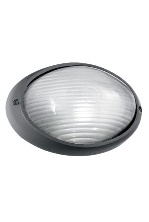 Ideal lux MIKE-50 AP1 Small Antracite - настенный уличный светильник