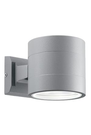 Ideal lux SNIF AP1 Round Grigio - настенный уличный светильник